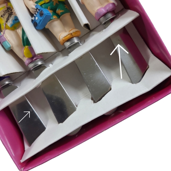 VINTAGE CARDINAL AT HOME COLLECTION SPREADERS STAINLESS STEEL GOURMET SPREADABLE - Picture 5 of 7